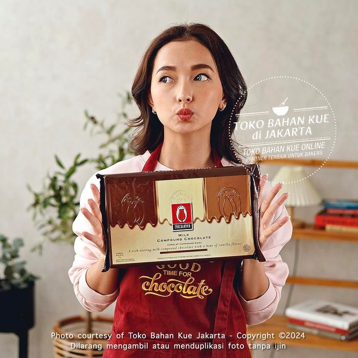 

Tulip Milk Chocolate Dus 12kg Cokelat Compound Coklat Susu Batang