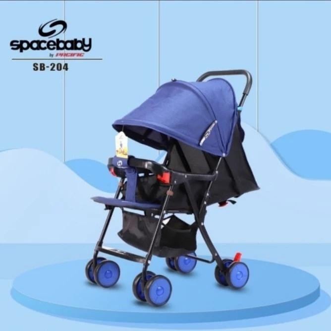Stroller Spacebaby SB 204 SB-204 Kereta Dorong Space Baby Murah