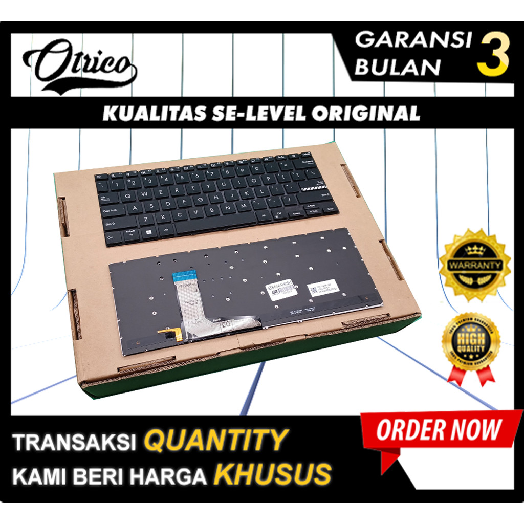 Keyboard Asus Vivobook 14 a1402 a1402z a1402za x1402 x1402z x1402za Backlite