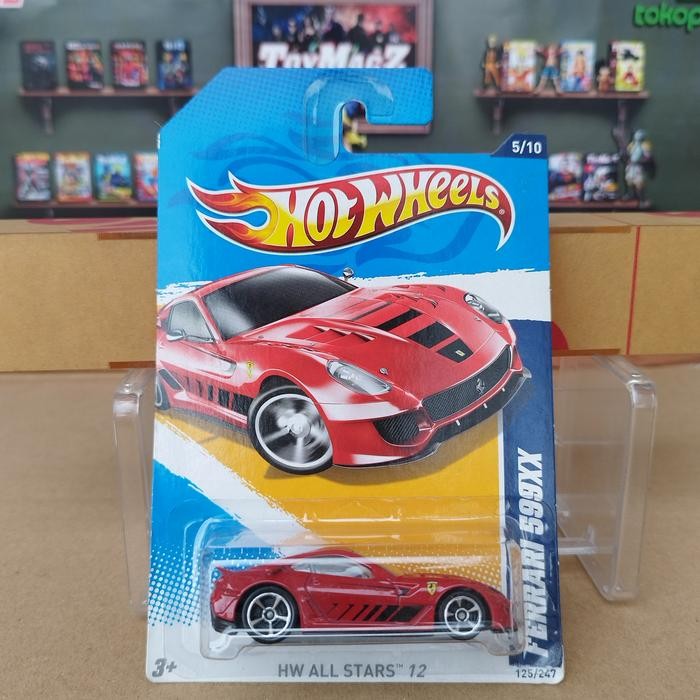 Original 100% - HotWheels RedFerrariCollectionEnzo California FF 599XX F430