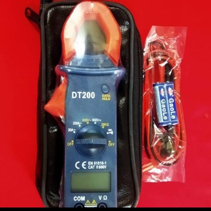 TANG AMPERE DIGITAL CLAMP MULTI METER DT200