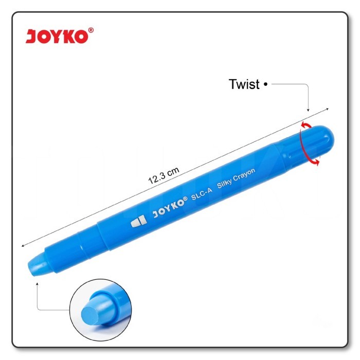 

TERLARIS Joyko - Silky Crayon SLC-A Krayon Halus Joyko