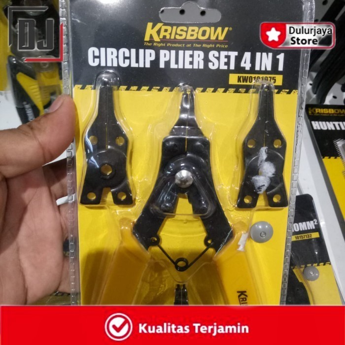 KRISBOW SET TANG SNAP RING 4 IN 1