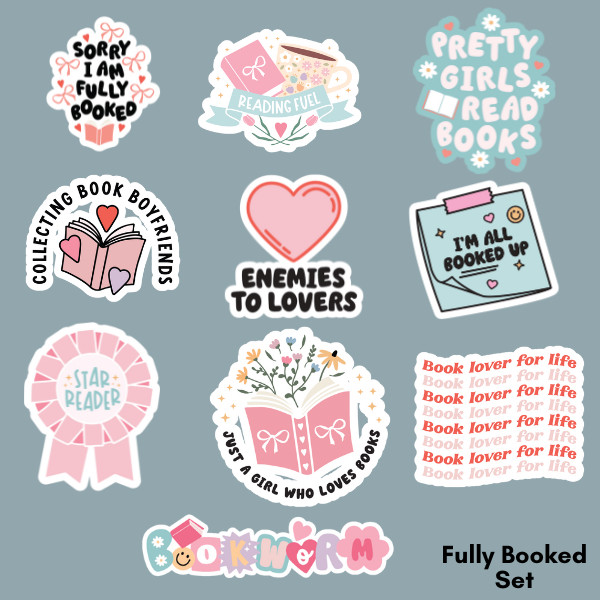 

UM1 HeyDeary Stickers Set Fully Booked & Blooming