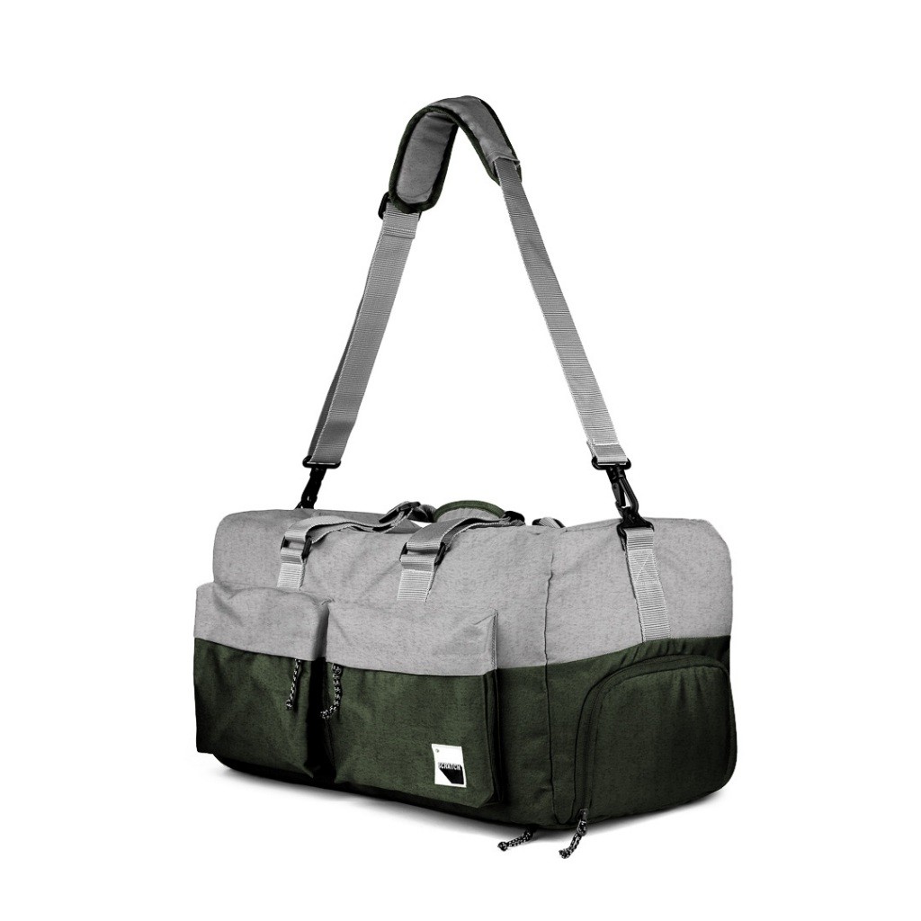 Scratchline Go Trip 3 Way Travel Bag Misty Olive