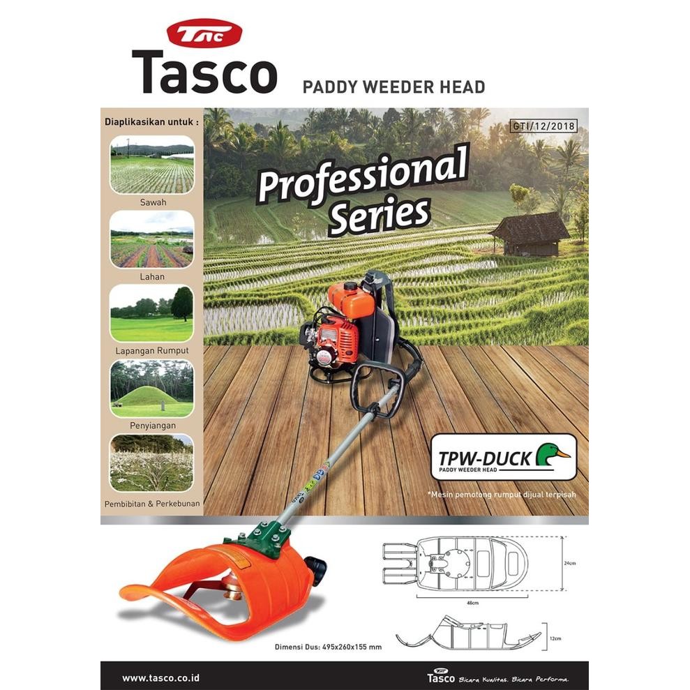 MESIN POTONG RUMPUT TASCO TAC 328 / BRUSH CUTTER TASCO TAC 328 - 2 TAK