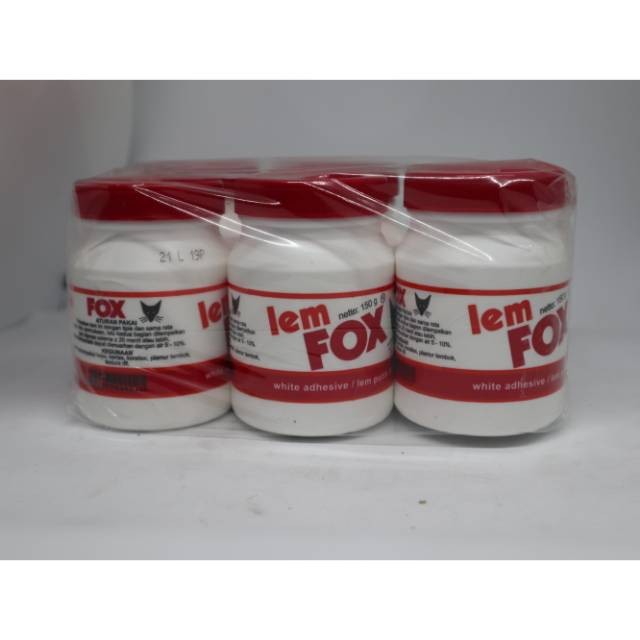 

(6 Pcs) Lem Fox 150Gr