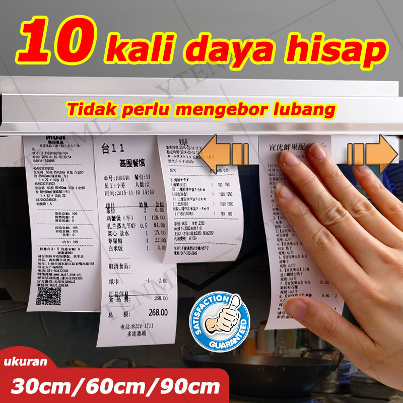 

Model magnetik/Bill Holder Receipt Holder Capitan Nota Stainless Bill Holder Receipt Holder Penjepit