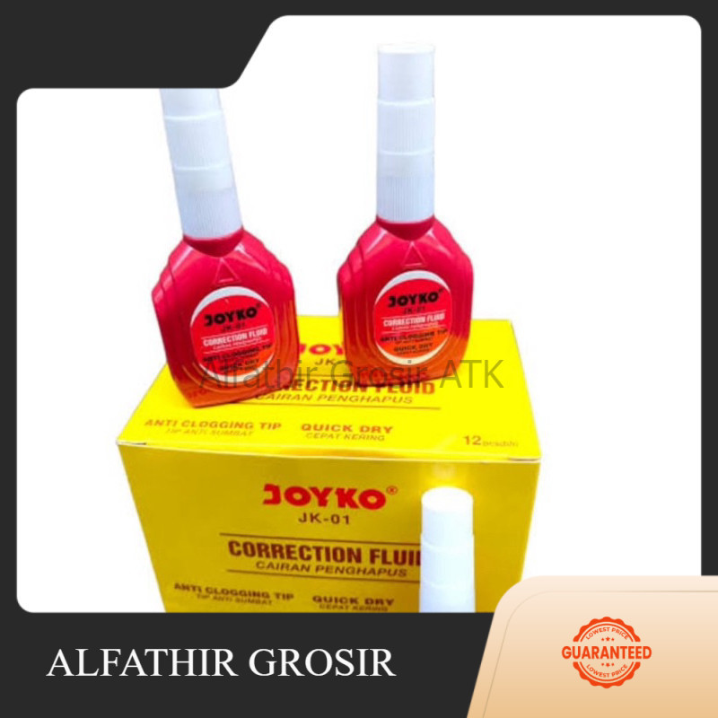 

UM1 Tip Ex Cair JOYKO JK-01 ISI - 12 PCS/PACK