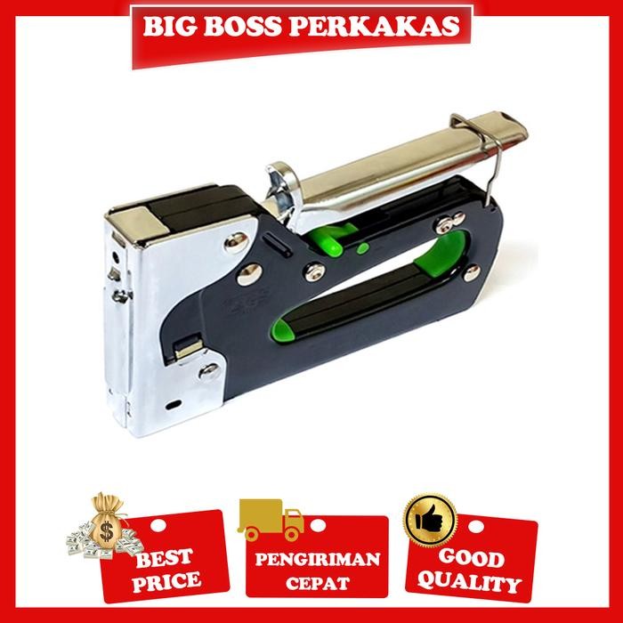 

WOLD - TEKIRO Staple Gun 3 in 1 Way Heavy Duty Staples Tembak hekter jok