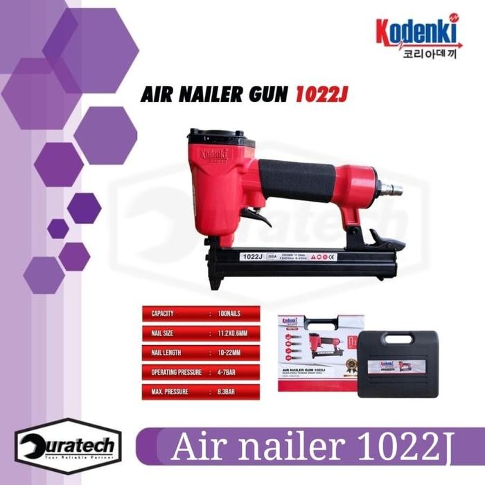 

WOLD - Air Stapler gun - Air Nailer Paku 1022J - Tembak Angin 1022J Kodenki