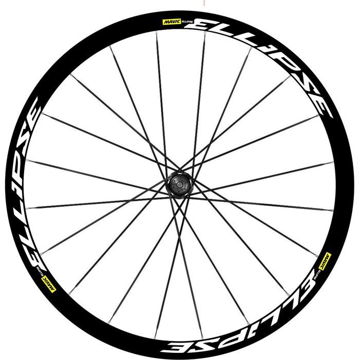 Sticker Rims Ellipse 700C Decal Sepeda Fixie Fixed Gear