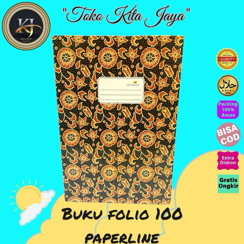 

UM1 Buku hardcover folio paper100 lembar