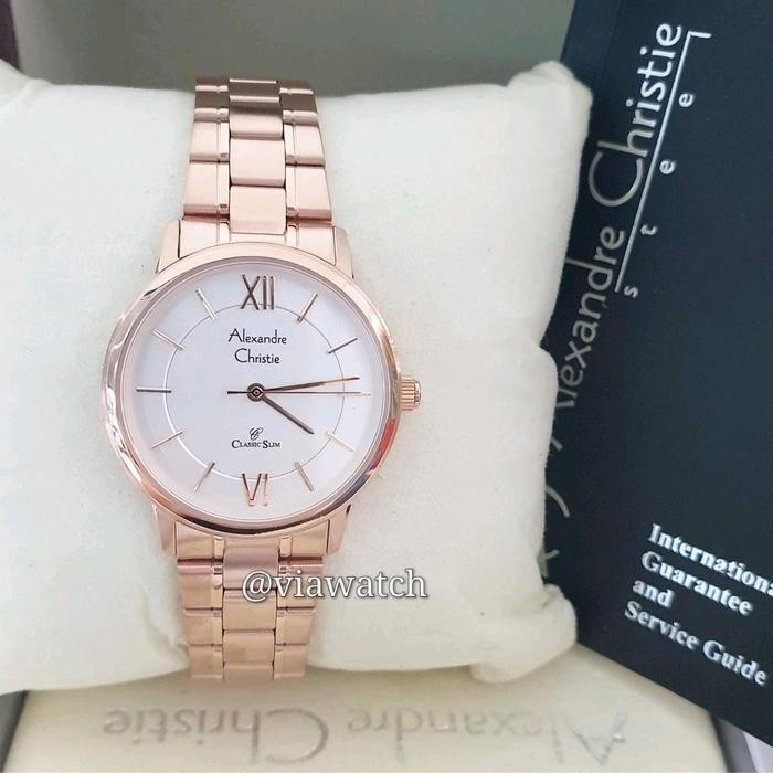 Jam Tangan Couple Alexandre Christie Ac8689 Ac 8689 Asli 100%