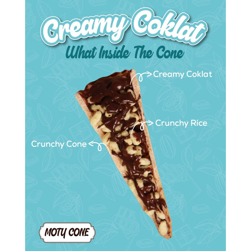 

AYOOOLLARIZSS!! snack cone cokelat
