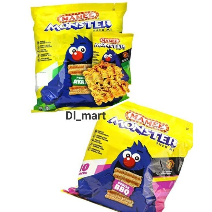 

AYOOOLLARIZSS!! Mamee monster BBQ / Ayam / snack noodles / snack ringan / Mamee Monster / Mamee