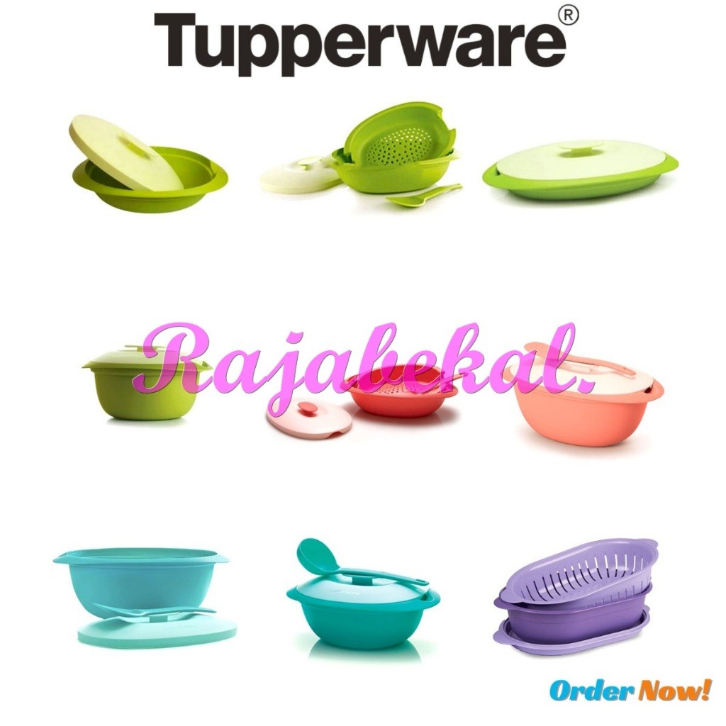 PROMO Tupperware Blossom Collection // Bloomia Collection // Gourmet Server Wadah Saji Wadah