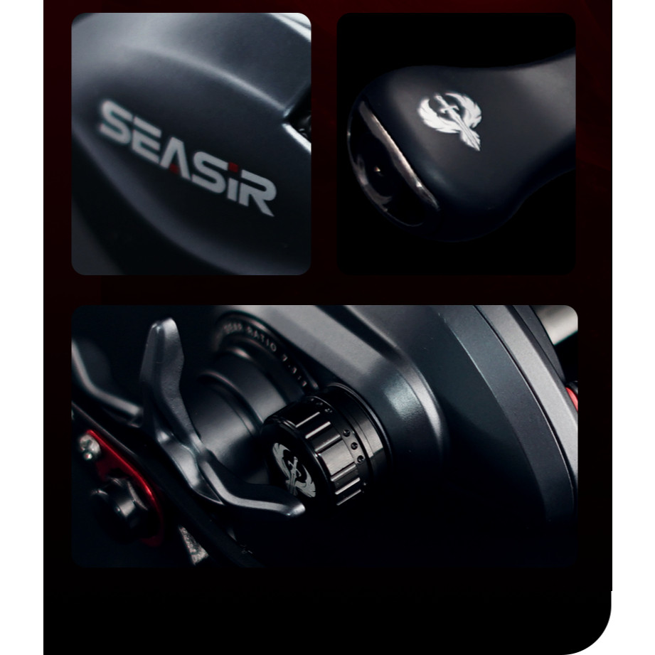 [OFFICIAL] SEASIR COMMANDO POWER Reel BC Baitcasting Reel Pancing, Saltwater Drag Clicker,