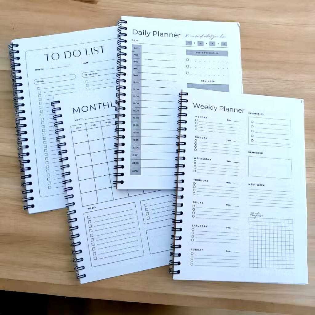 

UM1 [PROMO] BUKU CATATAN AGENDA PLANNER / DAILY PLANNER / WEEKLY PLANNER / MONTHLY PLANNER / TO DO