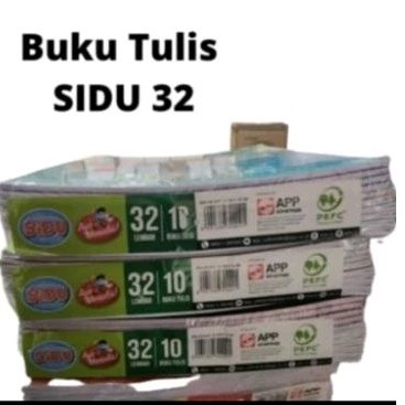 

UM1 BUKU TULIS SIDU 32 LEMBAR ( 1 PAK ISI 10 BUKU)