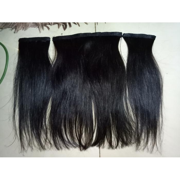 HAIRCLIP HUMAN HAIR HAIR CLIP RAMBUT ASLI