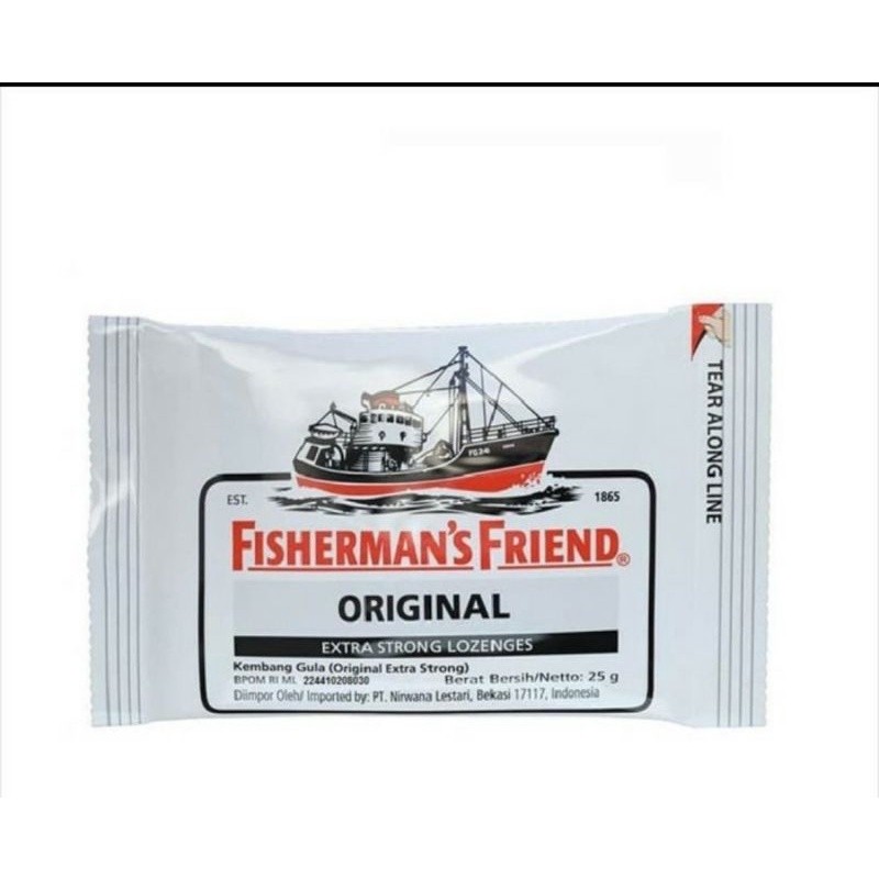 

Dapur Joglo Fisherman'S Friend Sugar Free All Variant [25Gr] " Paling Di Bekasi