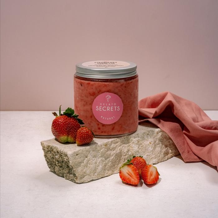 

Dapur Joglo Strawberry Sorbetto - Party Pack 500Ml - Gelato Secrets