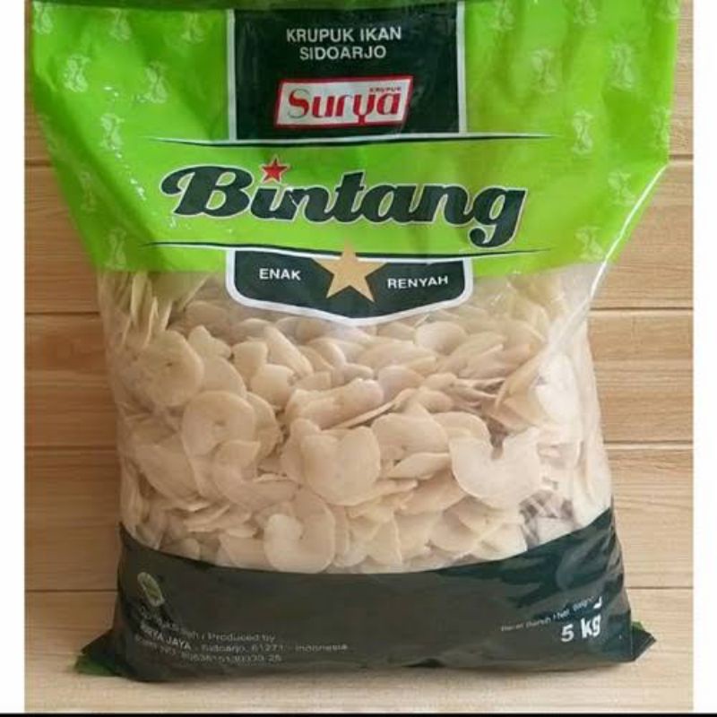 

Dapur Joglo Kerupuk Udang Bintang 1 ,Udang 58(5Kg/1Ball)