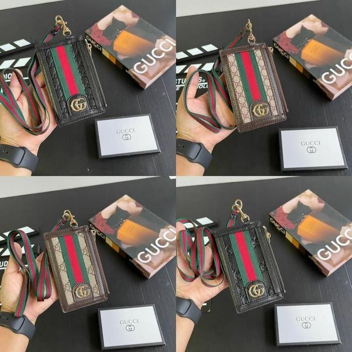 Terbaru[Baru] Lv Gucci Lanyard / Id Card / Name Tag