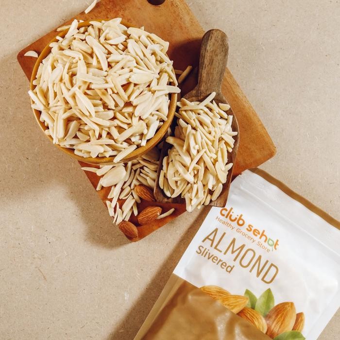 

EatFr3sh- CLUB SEHAT ALMOND IRIS ALMOND POTONG SLIVERED ALMOND 250GR