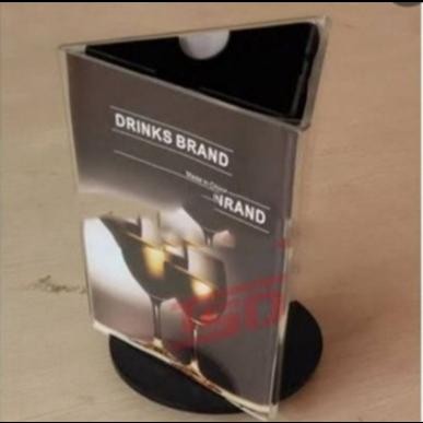 

Display Rotate Akrilik 3 Sisi 10Cmx15Cm