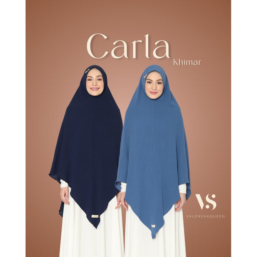 Hijmi- Valenshaqueen KHIMAR CARLA XXL CRINKLE AIRFLOW BY VALENSHAQUEEN Muslim Wanita Instan Syari