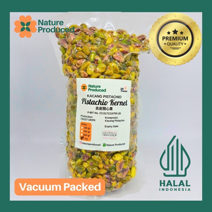 

EatFr3sh- Nature Produced Pistachio Kernel Pistachio Kupas 100gr 250gr 500gr 1kg