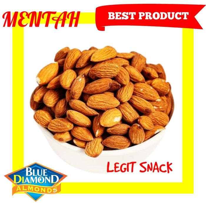 

EatFr3sh- 500Gr KACANG ALMOND MENTAH KUPAS UTUH / RAW ALMON UNTUK SUSU ALMOND