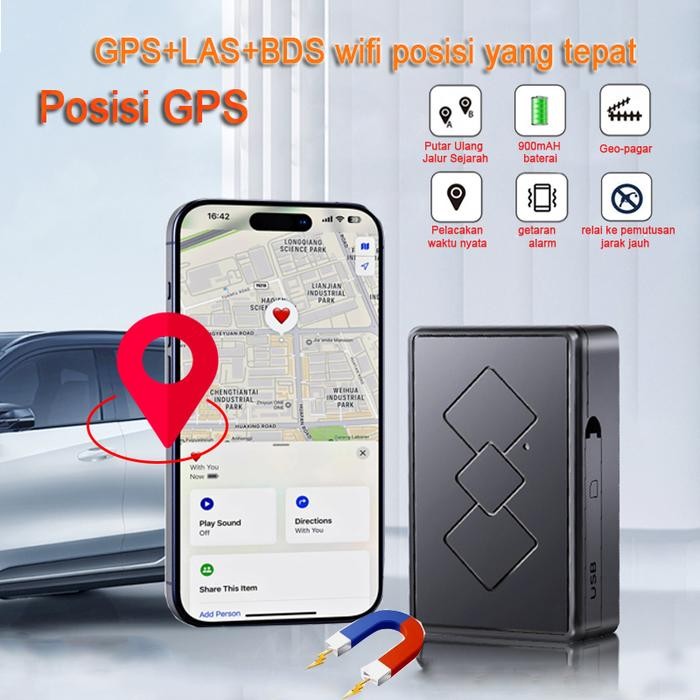 Space - Gps Motor Jarak Jauh Anti Maling Gps Mini Pelacak Lokasi Gps Tracker Mobil Melacak Lokasi