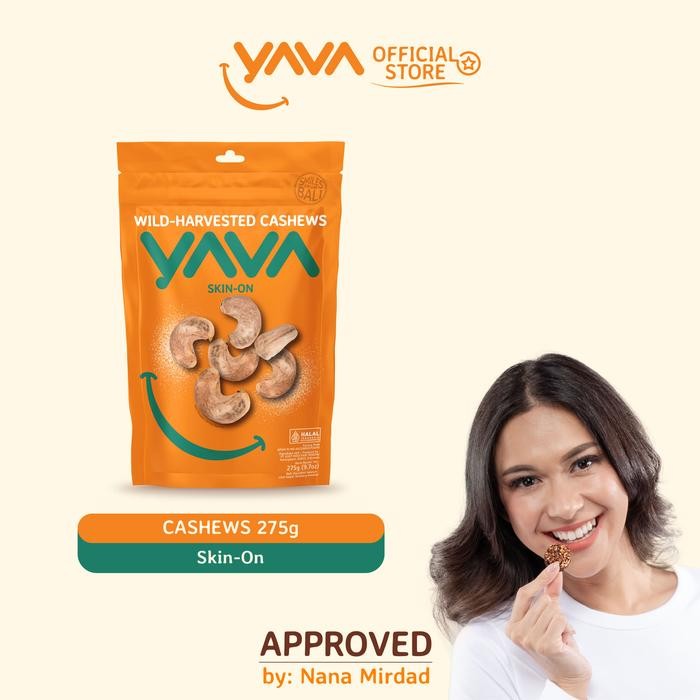 

EatFr3sh- YAVA Cashew Skin-On SeaSalt 275g