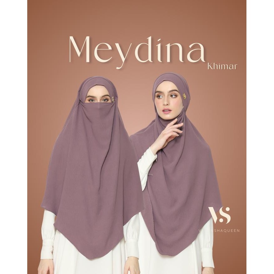 Hijmi- Valenshaqueen french Khimar Niqab Hijab Instan Jilbab Syari Kerudung Jumbo Hijab Crinkle