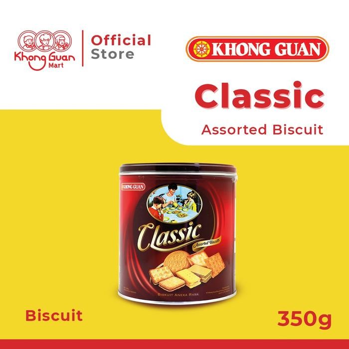 

EatFr3sh- KHONG GUAN Assorted Biscuit Classic Mini Tin 350 Gram