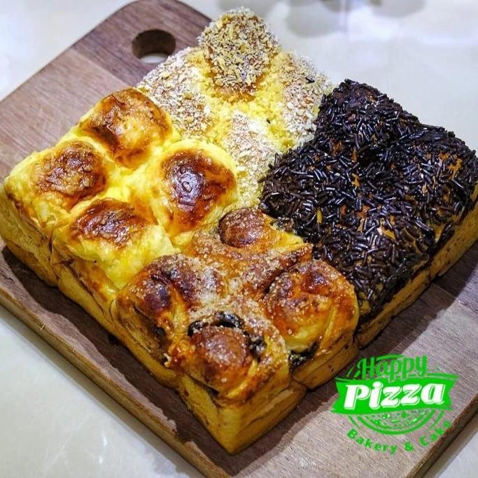 

EatFr3sh- Roti sobek 4 rasa ( coklat-keju-kelapa-kismis cinamon) / bread enak