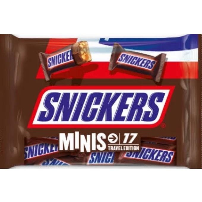 

EatFr3sh- Coklat Snickers Minis Travel Edition isi 17 pcs/ Chocolate Import