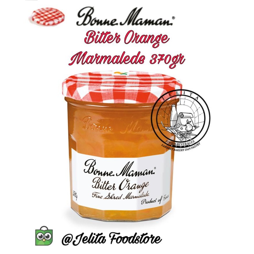 

EatFr3sh- Bonne Maman Orange Marmalade jam 370gr