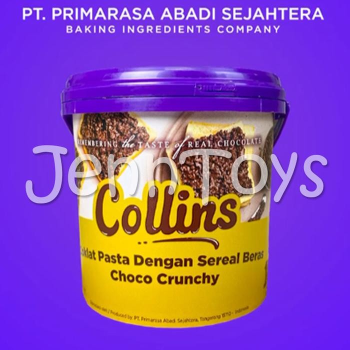 

EatFr3sh- [KEMASAN 1KG] COLLINS CHOCO CRUNCHY Selai coklat
