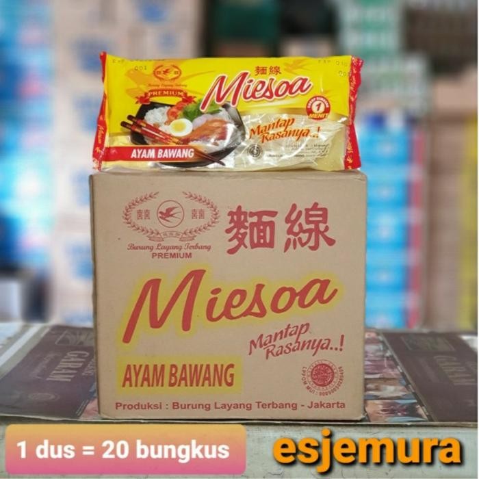 

EatFr3sh- Miesoa Cap Burung Layang Terbang Premium / Misua Indomie per dus