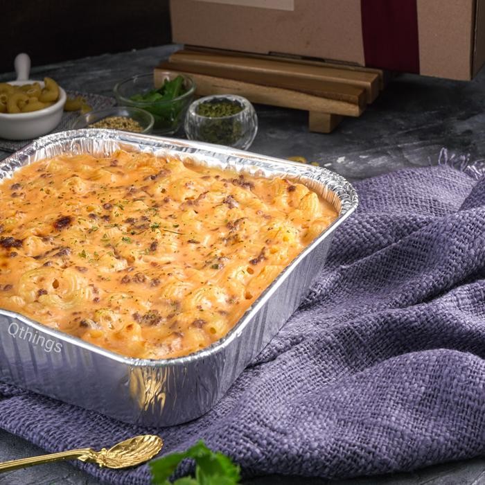 

EatFr3sh- Mac and Cheese super creamy melted cheese porsi besar