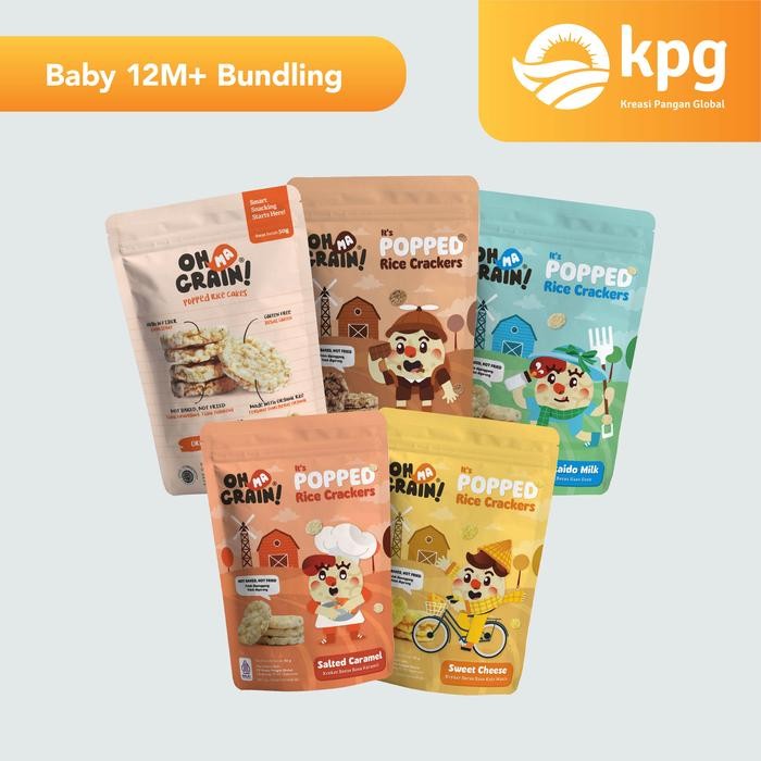 

EatFr3sh- OMG! Baby 12M+ Snack Bundling isi 5