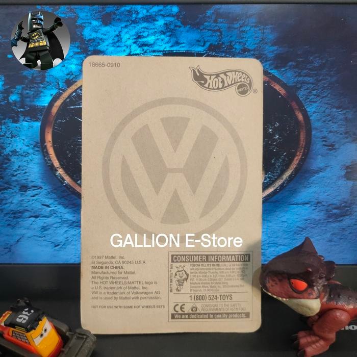 Original 100% - hot Wheels 1997 Volkswagen bus limited edition