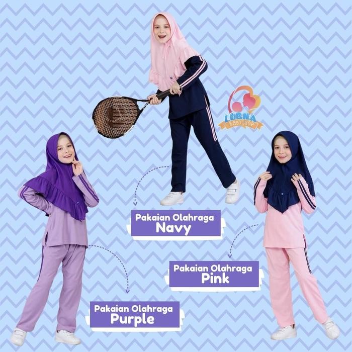 Setelan Olahraga Anak Laki-Laki Perempuan RaggaKids - Set Training Anak Ragga Kids