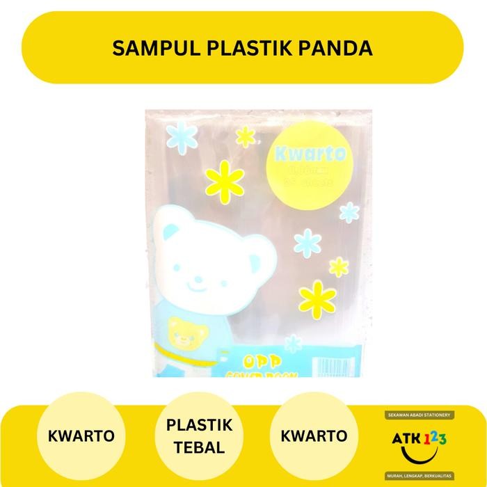 

No.OneBest- Sampul Buku Plastik Kwarto / Mika Transparant / Tebal (1 Set isi 25)