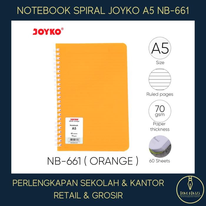 

No.OneBest- Buku Tulis Catatan / Diary / Notebook Bergaris Joyko A5 NB-661