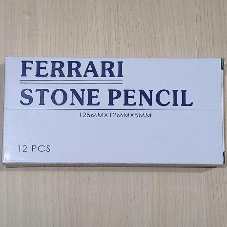 

No.OneBest- Ferrari Kapur Besi Putih Plate Stone Pencil Pencil Tulis Besi